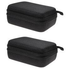 2X EVA Sacchetto Portatile Antiurto Hard Cover Protettiva per HD Hero3 Hero3 + Macchina Fotografica Nero