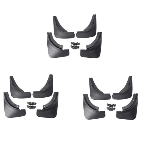 Mud Guards Mud Flaps for   B7 2011-2014 European  Full Protection  Guards 12Pcs Mudguard