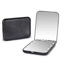 Pocket Mirror 1X and 3X LED Magnifying Travel Makeup Mirror