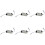 6X 12-18W Alimentatore LED 86-265 V 1