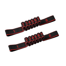 Yoga Resistance Bands 8-Segmented Adjustable Portable