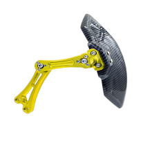 Motorcycle Rear Mudguard Aluminium Carbon Fiber Printed