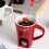 Ceramic chocolate fondue mug 1 piece 6