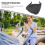 Black Oxford Cloth Stroller Storage Bag 1 Pack 8