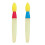 Sidewalk Chalk Paint Brush 1 Pc Red Yellow Blue 2