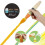 Sidewalk Chalk Paint Brush 1 Pc Red Yellow Blue 5