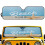 Foldable Windshield Sun Shade for Jeep Gladiator and 1