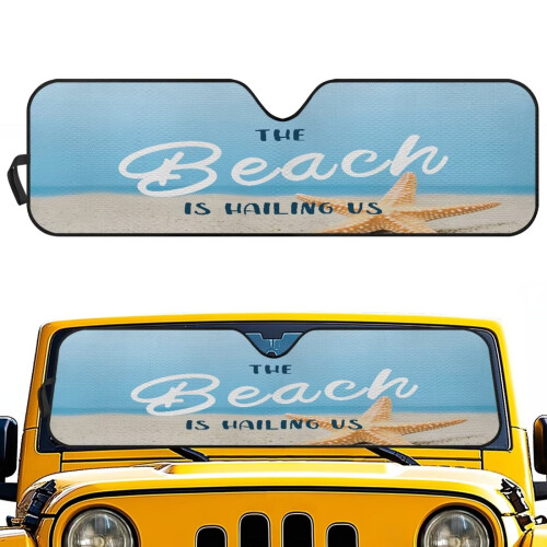 Foldable Windshield Sun Shade for Jeep Gladiator and
