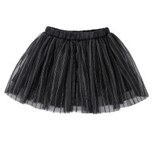 Embroidery Tulle Tutu Skirt Plaid Rainbow Flower 8-10 Years