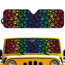 Windshield Sun Shade for Jeep JT JK JL 2020-2023 1997-2023