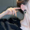 Women's Black Bow Earrings Retro Style 3