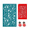 Silk Screen Stencils for Polymer Clay Reusable Printing Kit 8