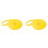 2X  Latex Resistance Band Elastic Exercise Strength Pull-Ups Auxiliary Band Strengthening Train,0.64cm,Yellow 1