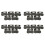 20 Set 415 Chain Master Link 80Cc 2-Takts Motorcykel GASMOTOR Delar 1
