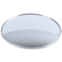 3X Silver Tone 3 Inch Round Convex Rear View Blind Spot Mirror for Car Auto