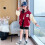 Kids Baseball Letter Embroidery Jacket Lightweight Long 1