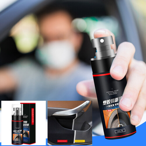 Plastic Restorer for Cars Black Trim Ceramic Coating 2 oz