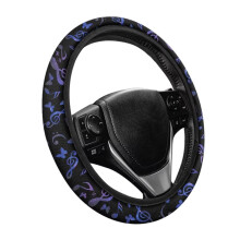 Butterfly Steering Wheel Cover Women Music Note Waterproof