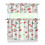 Cherry Kitchen Curtain Valance Set 36 Inch 1