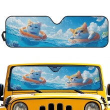 Windshield Sun Shade for Jeep Wrangler JK JL JLU UV Heat