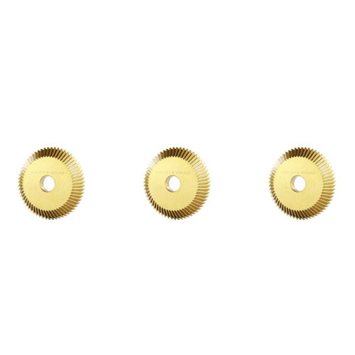 3X Titanium Plating 60X6X16mm Key Cutting Blade for All Horizontal Key Machine Disk Cutter