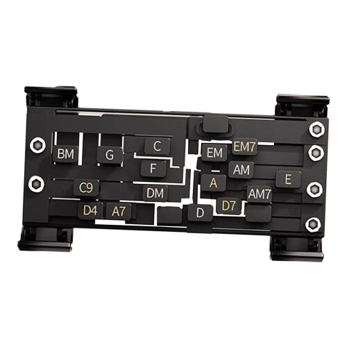 Guitar Learning Aid Tool Portable Black