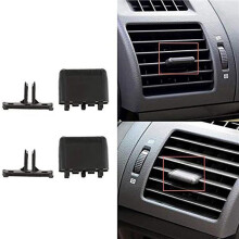 8Pcs Car Center Dash A/C Air Vent Outlet Tab Clip Repair Kit for Prado LC150 2010-2017
