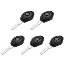5X Remote Car Key Fob Case Shell for  3 5 7 SERIES Z3 Z4 X3 X5 M5 325i E38 E39 E46