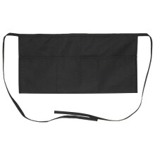 Waist Apron with Three Pockets for Restaurant Staff