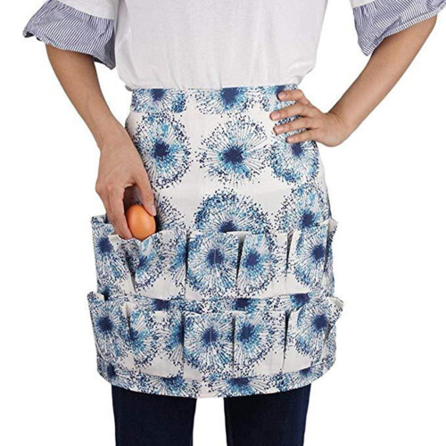 Egg Collecting Apron with Large Pockets 1pc