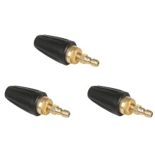 3X Universal Pressure Washer Turbo Nozzle for High Pressure Outlet Fitting Rotary 3.0 Orifice 1/4 Inch