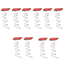 10X Automotive Led Rear Bumper Tail Light Brake Light Turn Signal Light Reflector for  / Impreza / Xv / Wrx/Levorg