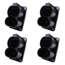4X EV Charger Bracket Dock Round EVSE Nozzle Bracket for IEC 62196-3 CCS2 Connector