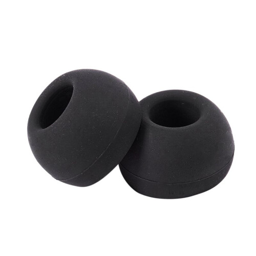 200 Pcs Black Earbuds Earpiece in Ear Buds Tip Cover Replacement 2