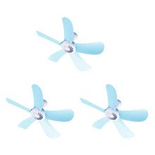 3X 5 Ceiling Fans Silent 500mm -Saving High-Volume Electric Fan Ceiling Fan with US Plug