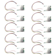 10X 4S 12V 800A BMS Li-Iron Lithium Battery Charger Protection Board with Power Battery Balance