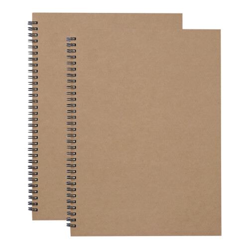 Ruler with Inches and Centimeters, A4 Notebook Set (2 pcs)