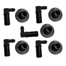 5Pcs 532139277/539110432 Fuel Tank Rod and 532003645/3645j Bushing Kit for Weed Eater Accessories
