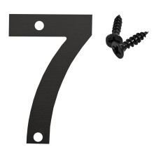 Modern Metal House Numbers 3 Inch Weatherproof Pre-Drilled