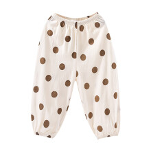 Beollynier Kids Polka Dot Breathable Long Pants Ages 1-8