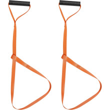 Deer Drag Harness Orange 2PCS with Self-Lock Loop and Handle