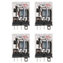 4X JQX-13FL AC 110V Coil DPDT 8-Pin 8P Electromagnetic Power Relay