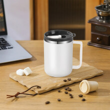 Karymi Stainless Steel Coffee Cup Double-Wall Insulated