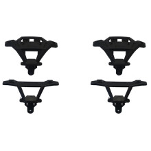 4Pcs Front & Rear Bumper SJ05/06 for Xinlehong Hosim Q901 Q902 Q903 9130 9136 9137 1/16 RC Car Spare Parts Accessories
