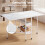 Levede Sewing Table Foldable Craft With Grid Adjustable Height Storage Black 6