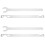 2X Fan Clutch Nut Wrench and Water Pump Holder Tool Kit Removal 32Mm for  E34 E39 E36 E46 E90 1
