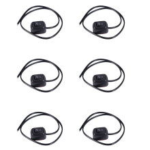 6X Car DIY  Water Drop Shape Button  OFF/  12V for Fog Lights, DRL, LED Light Bar, Etc