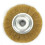 5 Inch Soft Copper Wire Brush Wheel for Bench Grinder 1