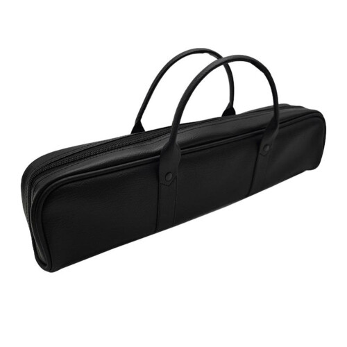 Flute Storage Bag Soft Lining PU Leather Padded Carry Case