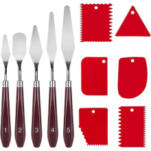 11 Pcs Palette Set,Painting Accessories for Oil Acrylic Canvas Painting Color Mixing Thick Paint Applications